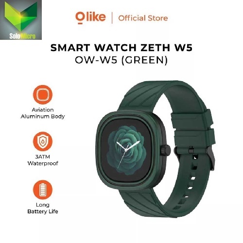 OLIKE SmartWatch Zeth W5 Jam Tangan Waterproof Smart Watch OW-W5