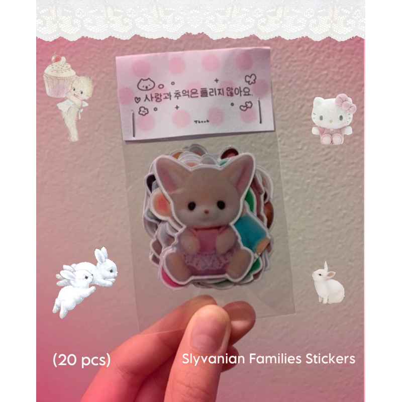 

(READ DESCRIPTION) Slyvanian Families Baby Stickers