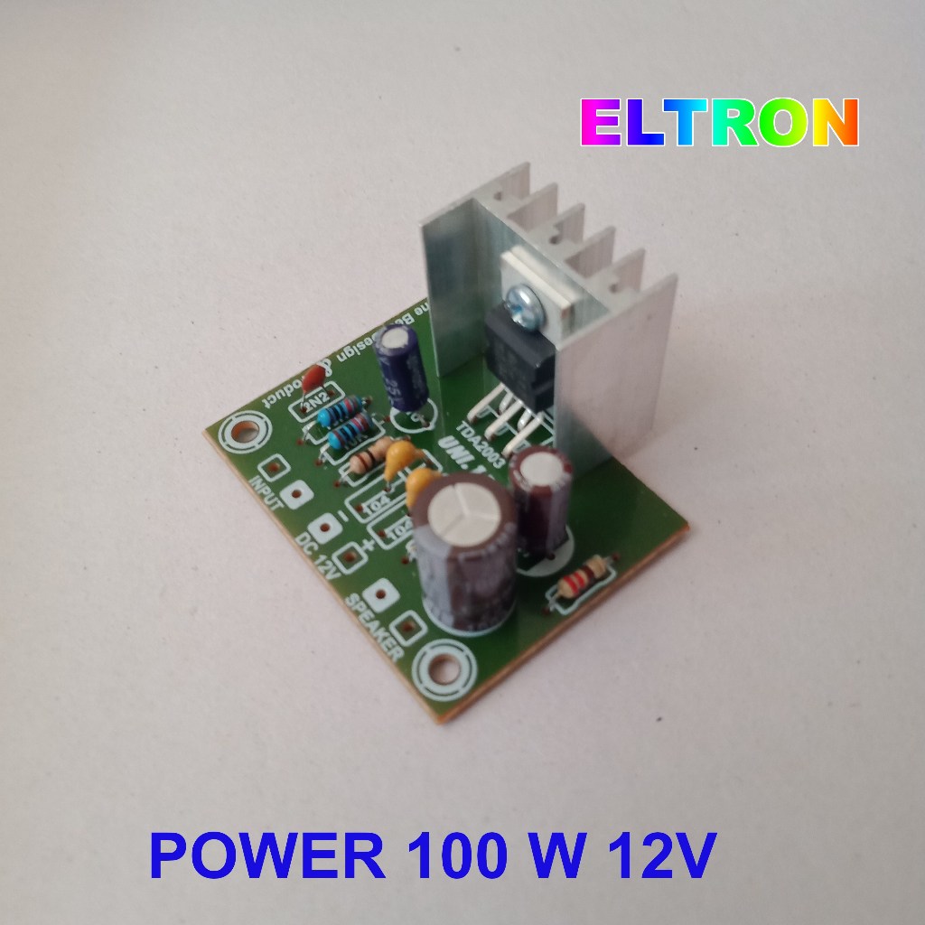 Kit TDA 2003 Power Amplifier Mono DC 12V