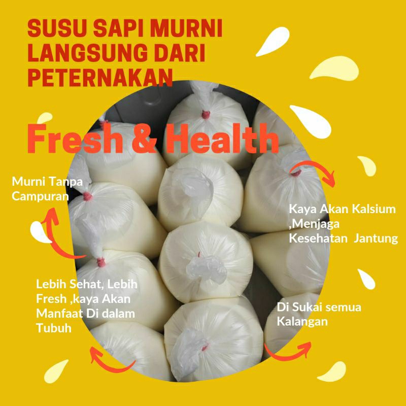 

1 LITER SUSU SAPI MURNI 100% SEGAR DI SEMARANG, FRESH TANPA PENGAWET ,DI PERAH PAGI DAN SORE HARI, JAMINAN SELALU FRESH, SIAP SUPPLAY DI WILAYAH SEMARANG , LEBIH SEHAT TANPA PENGAWET