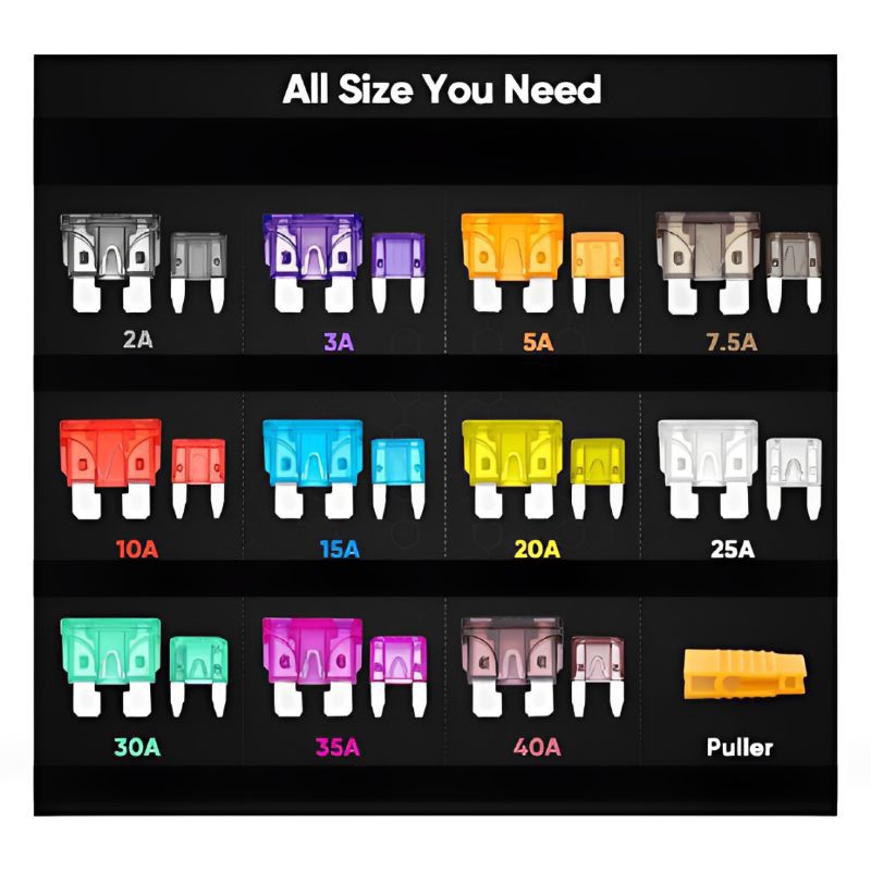 Fuse mobil sikring mobil 2A - 40A