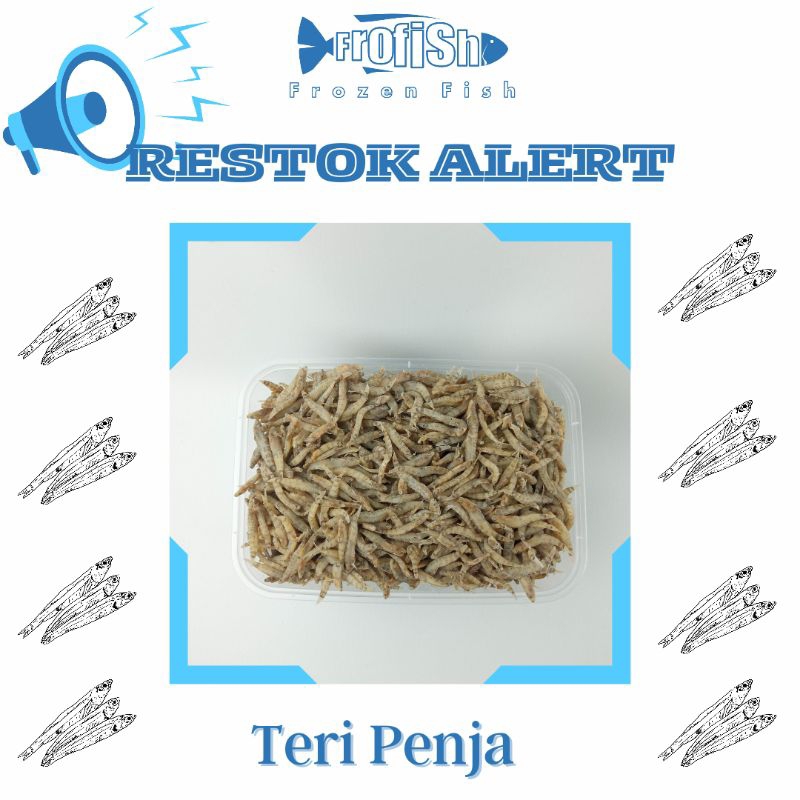 

Teri Penja Premium Putih Bersih Khas Sulawesi Barat 500gr