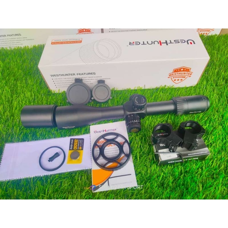 riflescope telescope WESTHUNTER HD 4-16x44 SFIR PRO