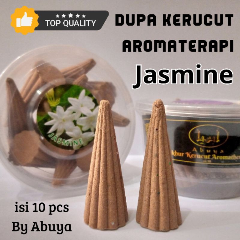 Dupa Jasmine / Melati Super Wangi Dupa Kerucut Aromaterapi By Abuya