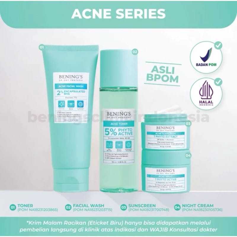 BENINGS ACNE SKINCARE CLINIC BY dr. Oky Pratama | BENING'S CLINIC