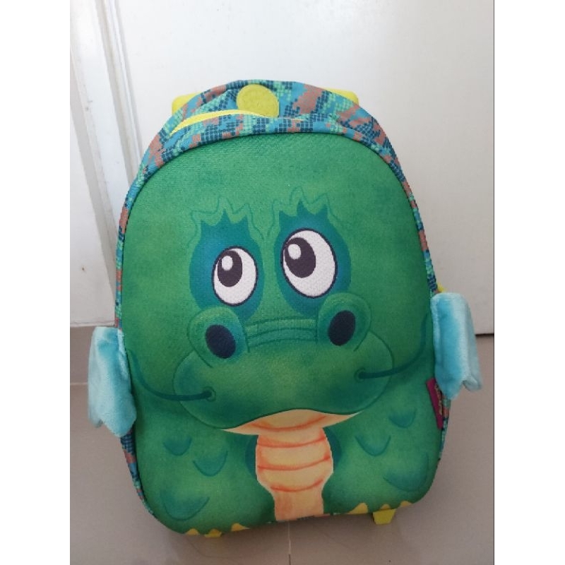 Okiedog Wildpack Troley Junior Small Dragon Tas anak
