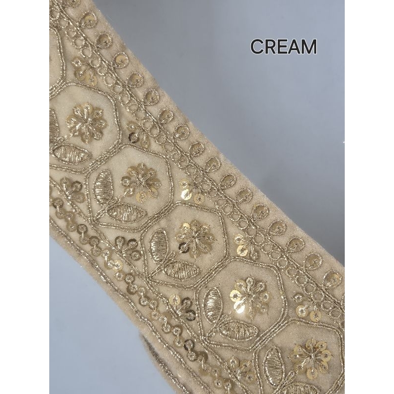 Renda bordir india payet SY0622-204