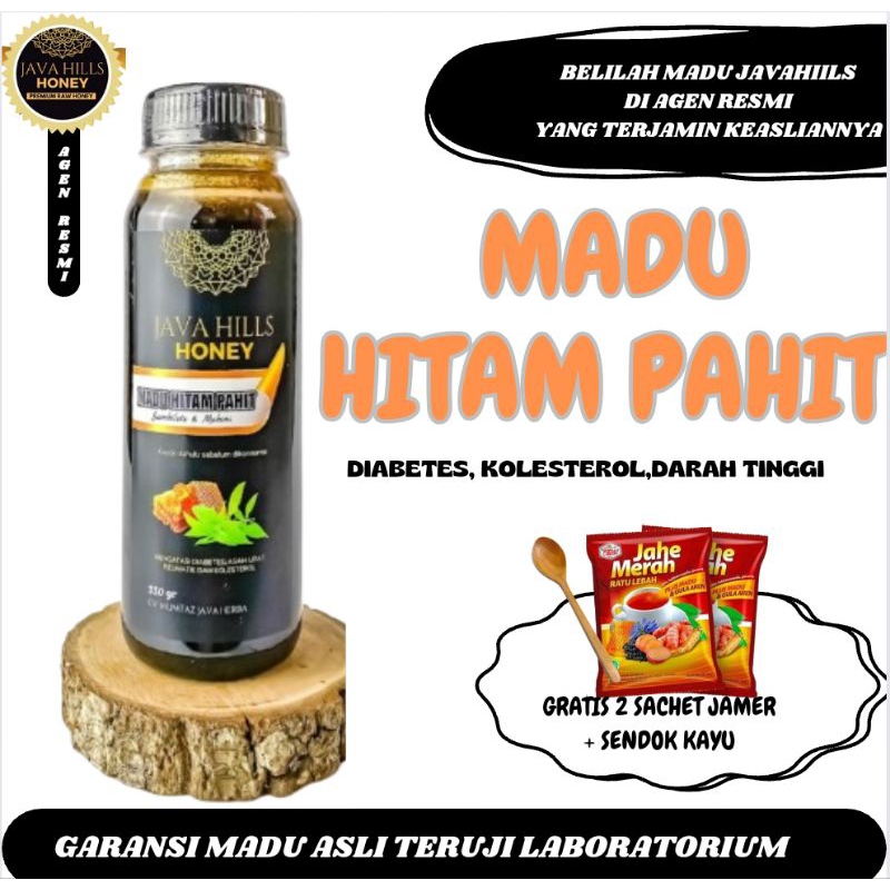 

Javahiils Honey Madu Herbal Hitam Pahit Sambiloto Mahonilansia Ana Anak Dewasa laboratorium Original Asli ujilab 100% Halal Bisa COD Diabetes Kolesterol Darah Tinggi BPOM Herbal