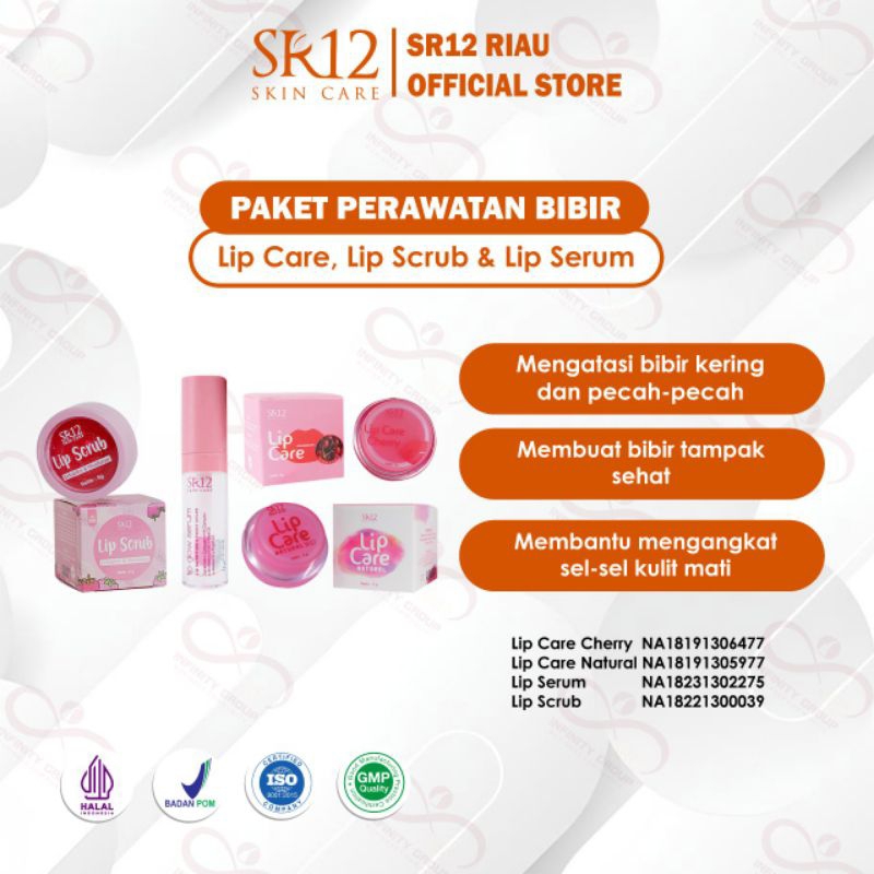 Paket Perawatan Bibir Cantik Alami SR12