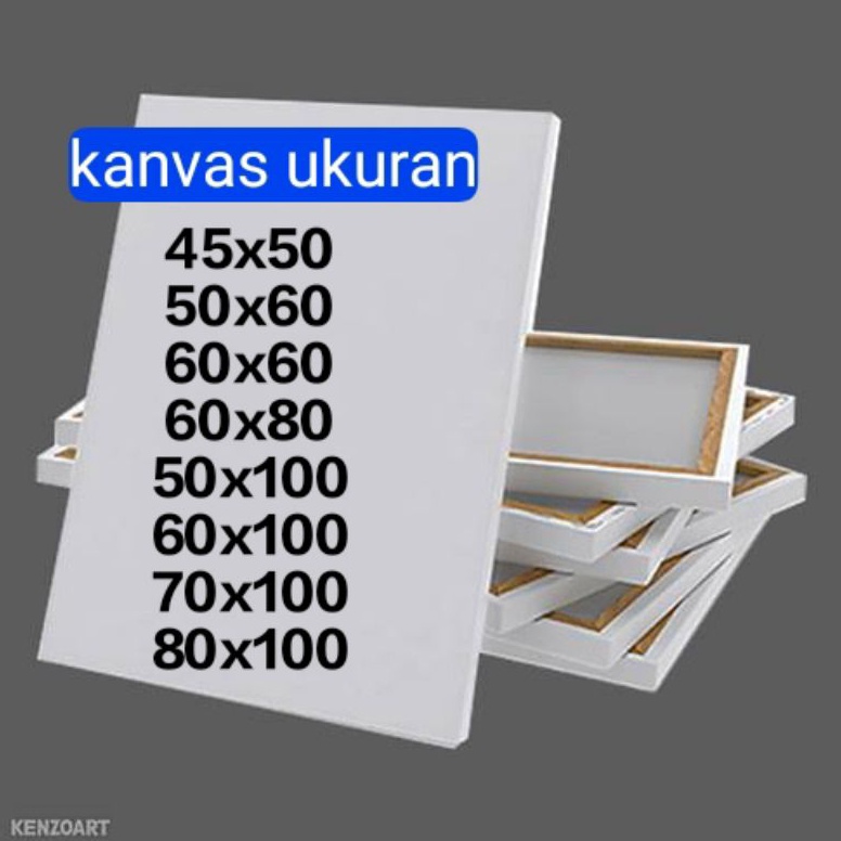 

kanvas Lukis besar 6x66x87x7 khusus expedisi n VD9