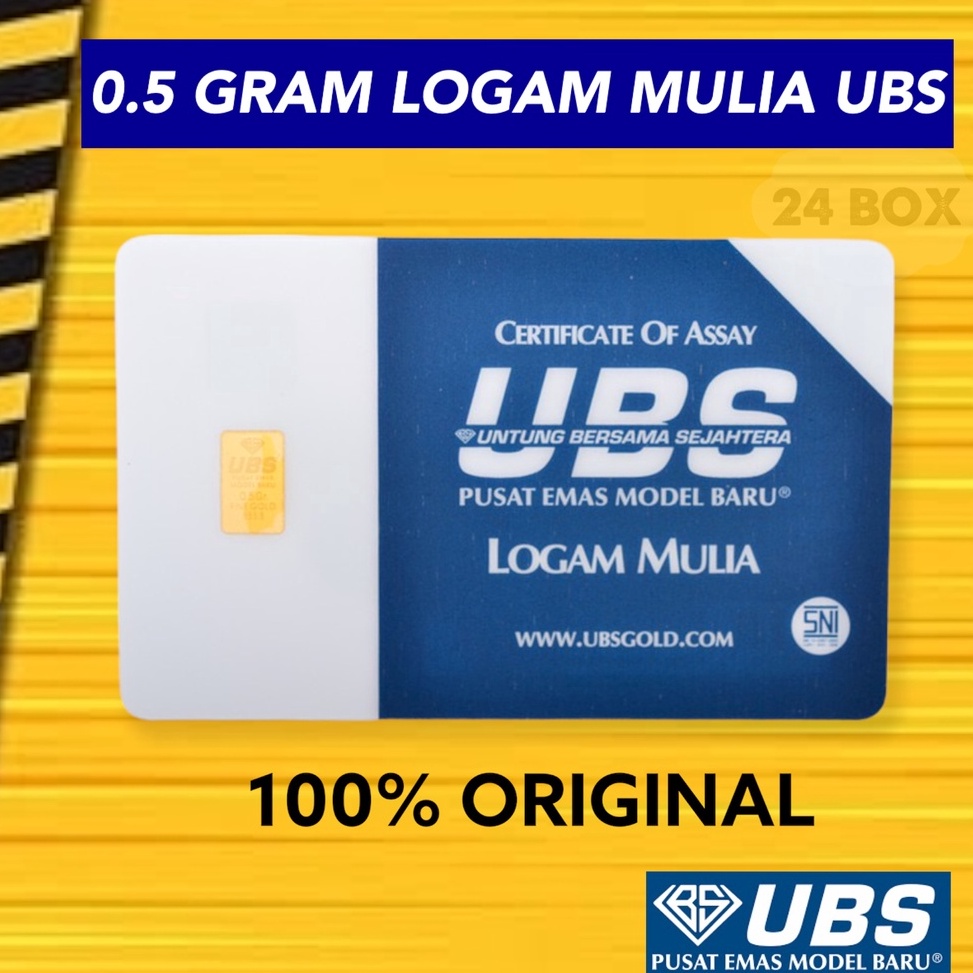 KODE S75J LM UBS 5 GR  LOGAM MULIA EMAS UBS 5 GRAM