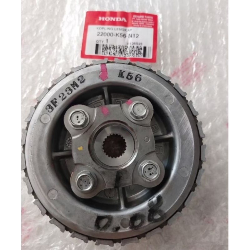 RUMAH KOPLING SET KAMPAS KOPLING CB150R CBR150R SONIC SUPRA GTR 22000K56N12 KAMPAS KOPLING CB150R CB