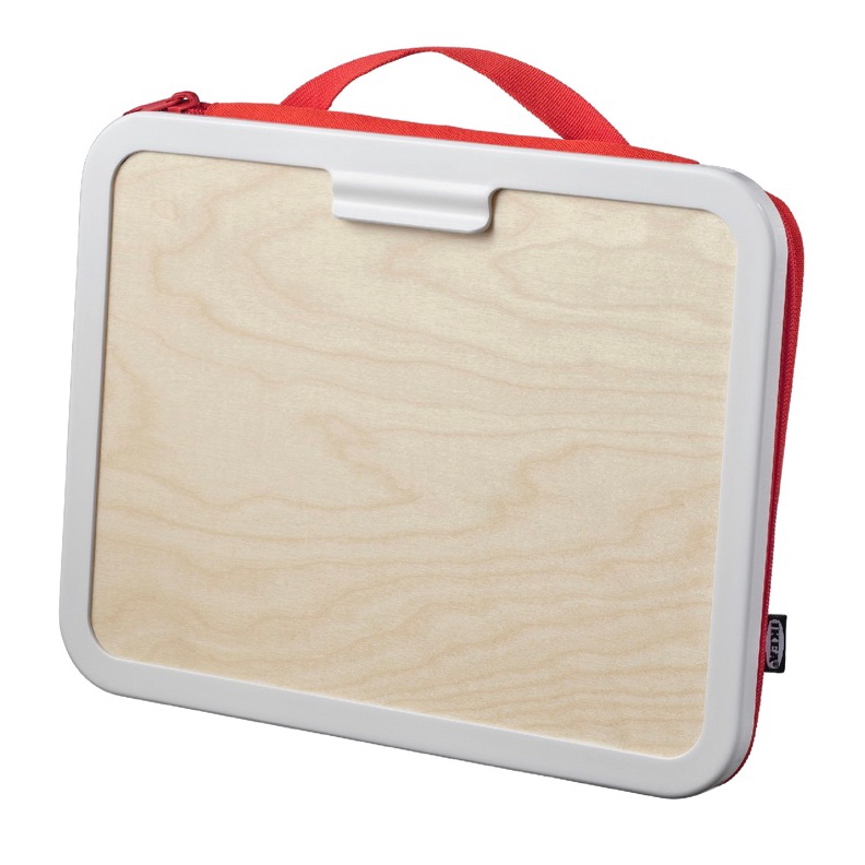 

EKSTRA PROMO Mala kotak menggambar portabel merah 35x27cm alas menggambar tempat menggambar