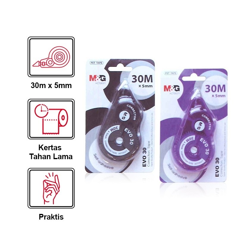 

Correction Tape / Pita Koreksi / tipex kertas M&G 30M