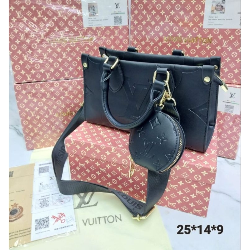 TAS SELEMPANG MEWAH WANITA LOUIS VUITTON TOTE BAG