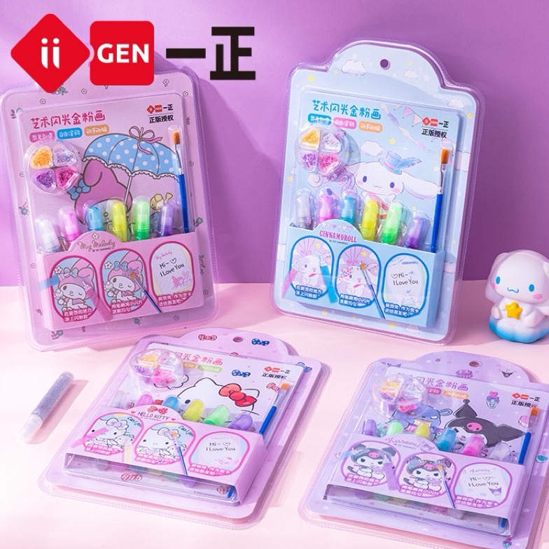 

MAINAN KREATIF ANAK DIY LUKISAN GAMBAR SANRIO DENGAN GLITTER q J3N8