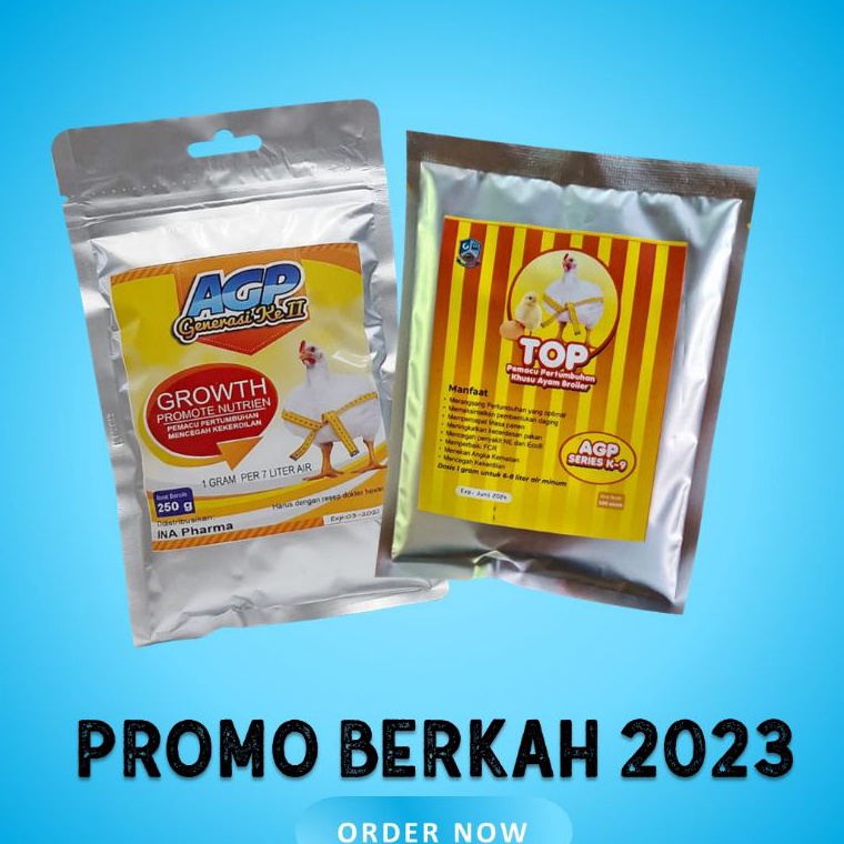 KODE A33K harga promo AGP Generasi ke II Pemacu Pertumbuhan Ayam Broiler