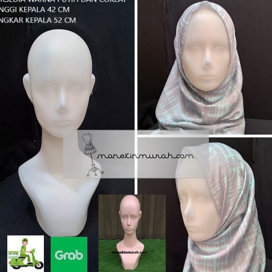 Promo Menarik  Manekin Kepala  Manekin Kepala Dewasa
