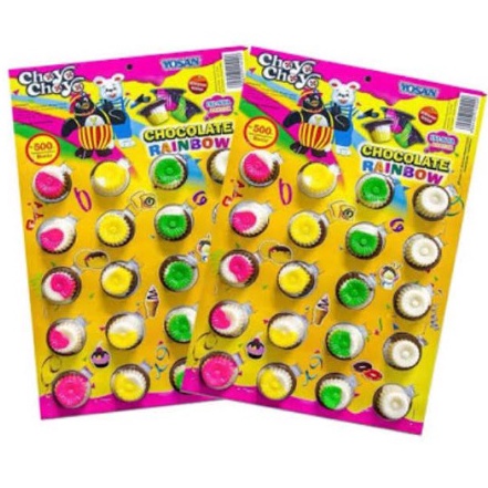 

KILAT Choyo Choyo Coklat Rainbow isi 2bj