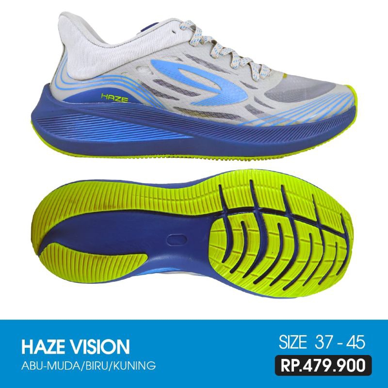 910NINETEN- HAZE VISION ABU MUDA BIRU KUNING