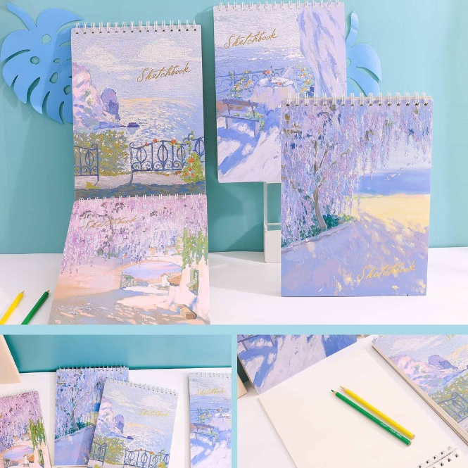 

SKETCH BOOK A4 DRAWING BOOK 5 LBR BUKU GAMBAR SKETSA RING 5263 u D7K6