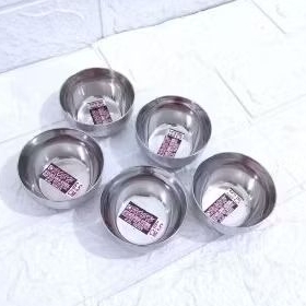Rosh Bowl JK WATI Mangkuk Mini Sambal Saus Cetakan Kue Mangkok Cucing Stainless