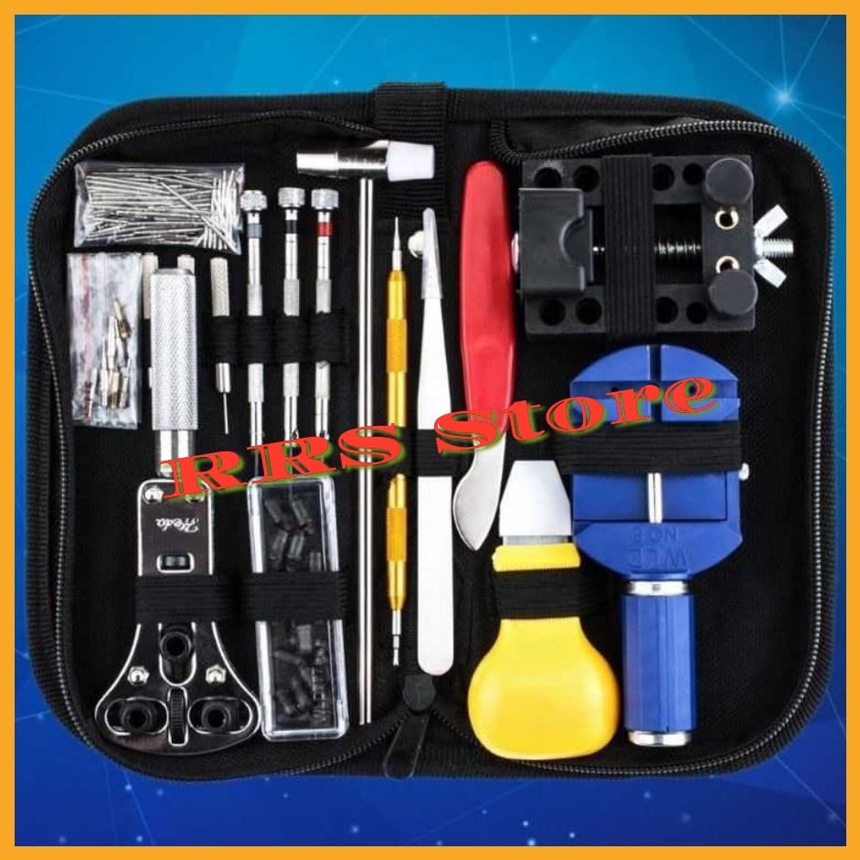 KODE E65T ALAT perbaikan jam tangan TaffSPORT Peralatan Reparasi Jam Tangan Repair Tool Kit Set  C15
