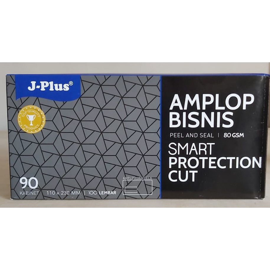 

JPLUS Biru Amplop Putih JENDELA KIRI Amplop WINDOW No9 1 Pack v E7A4