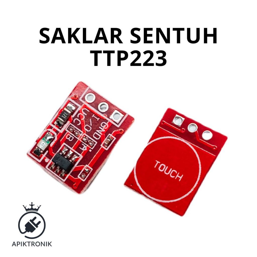TTP223 MODUL SAKLAR SENTUH TTP223 SAKLAR SENTUH KAPASITIF