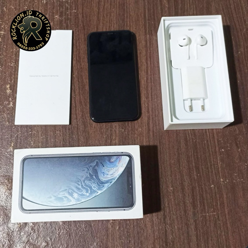 iphone Xr 128gb Hitam ibox Apple Black 128 eks. garansi resmi