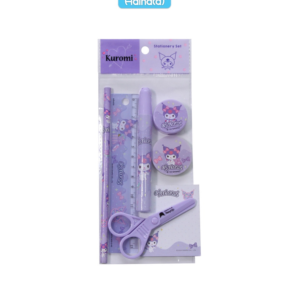 

Kuromi stationery set 7 pcs 24322743 paket alat tulis alat tulis karakter Adinata l A4O7