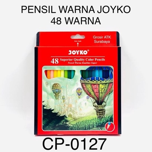 

Pensil Warna Pensil Gambar Color Pencil JOYKO 48 WARNA PANJANG CP127 w E4Z4