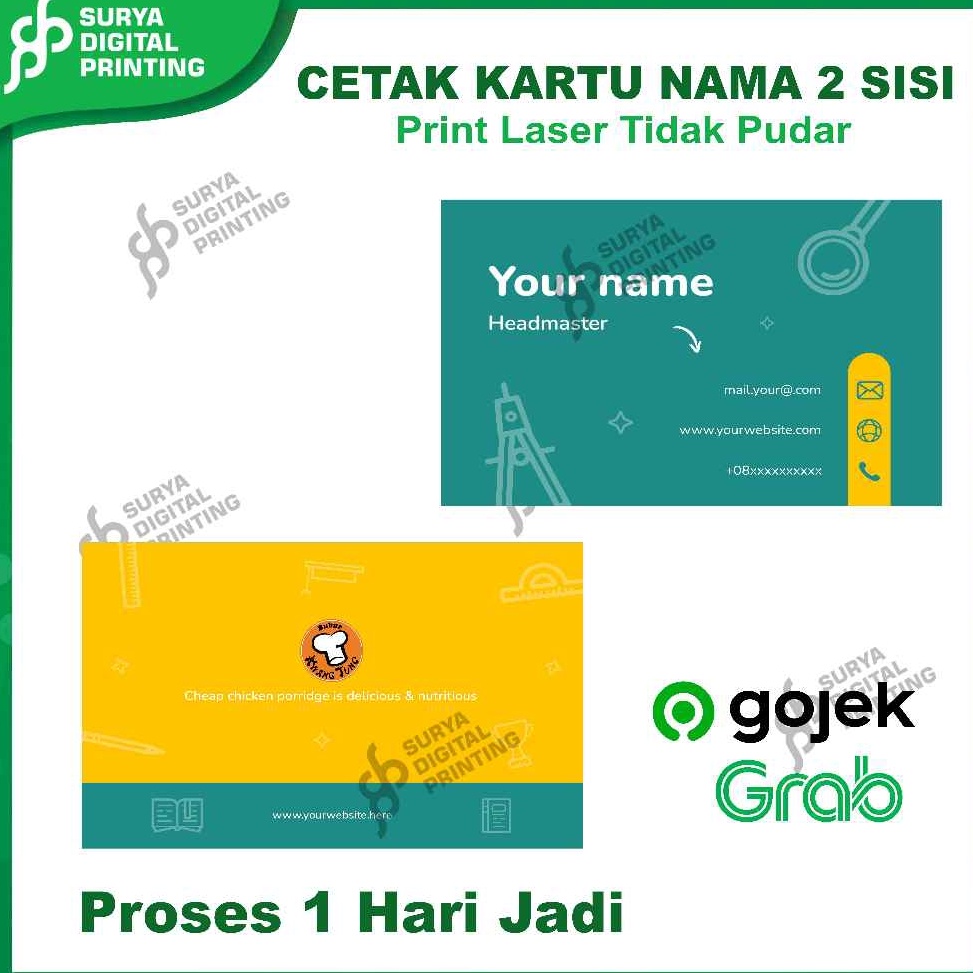 

Cetak Kartu Nama Langsung Jadi 2 Muka Name Card Business Card Kartu Nama Bolak Balik Tanpa Laminasi g L1Z8