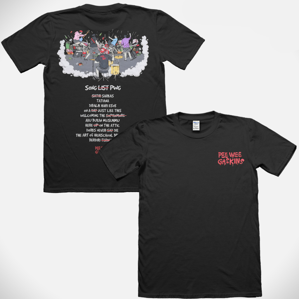 Rockgear T-Shirt PeeWeeGaskins PWG x GOZEAL - Stage | Kaos musik | Kaos band |
