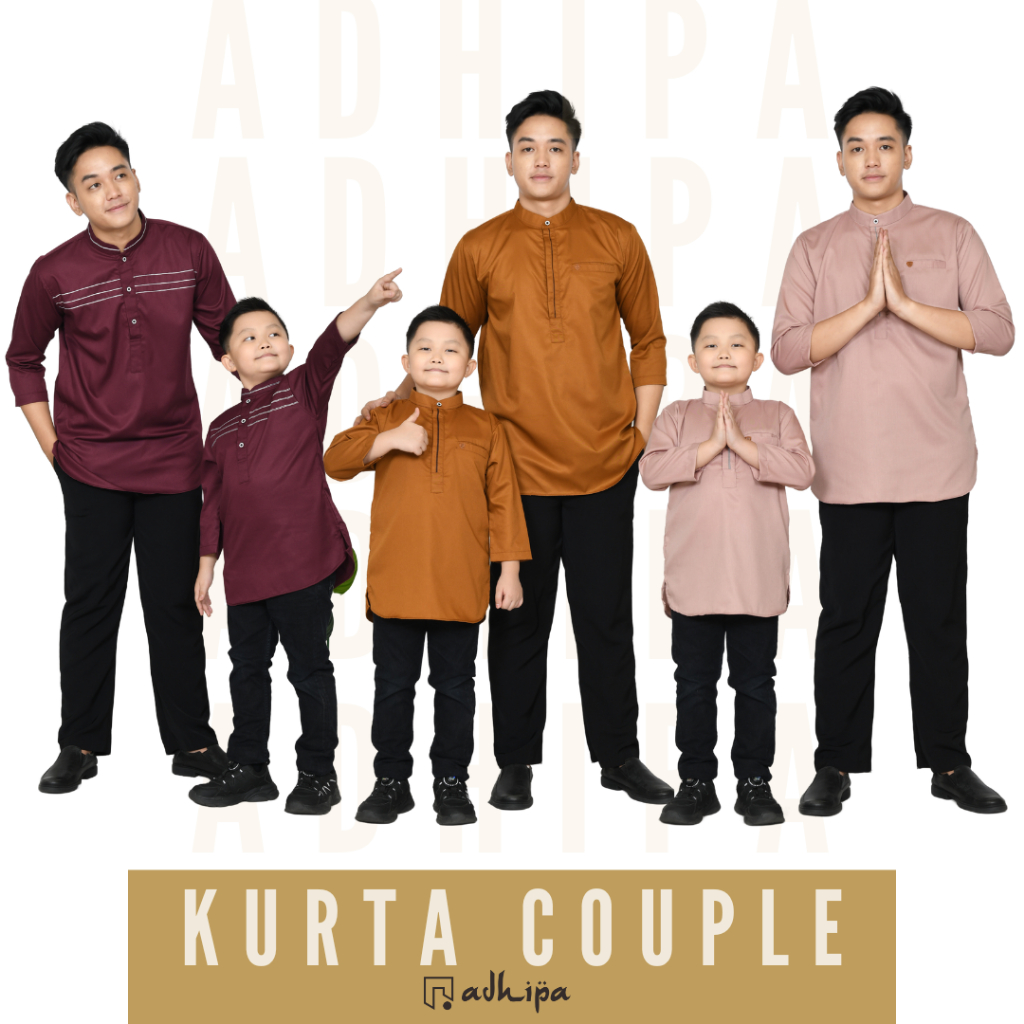 Adhipa Koko Kurta Couple Ayah dan Anak