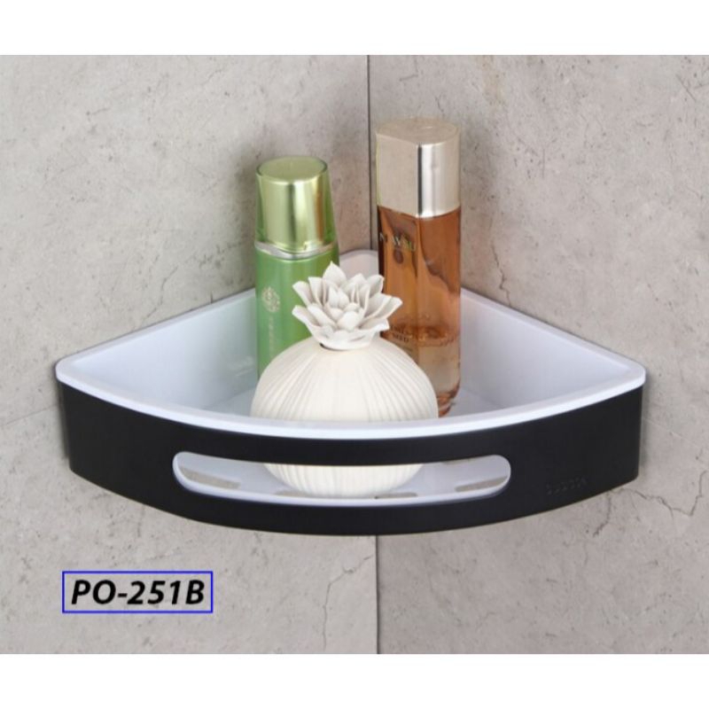 Rak sabun sudut stainless kamar mandi/rak sabun sudut hitam kamar mandi stainless