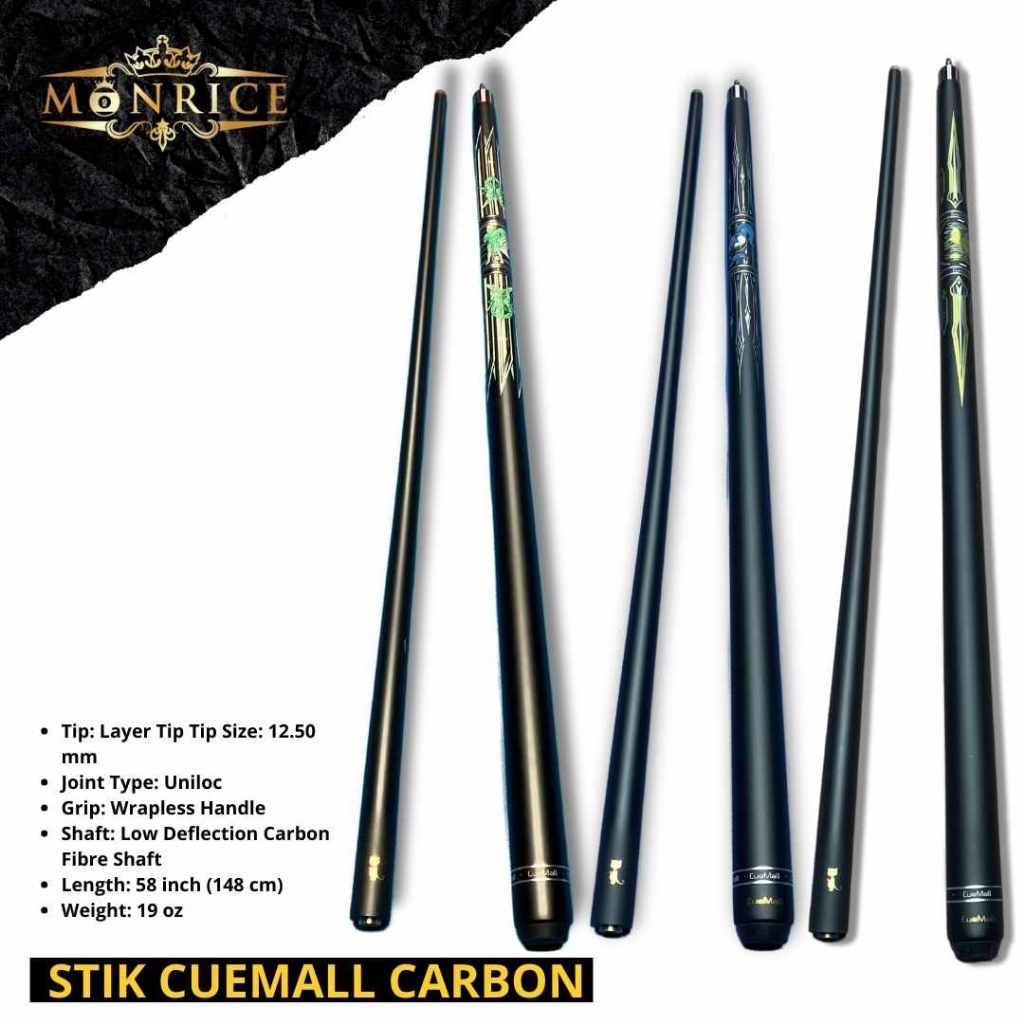 Stick Billiard Cuemall Carbon | Stick Billiard | Stick Billiard Cuemall