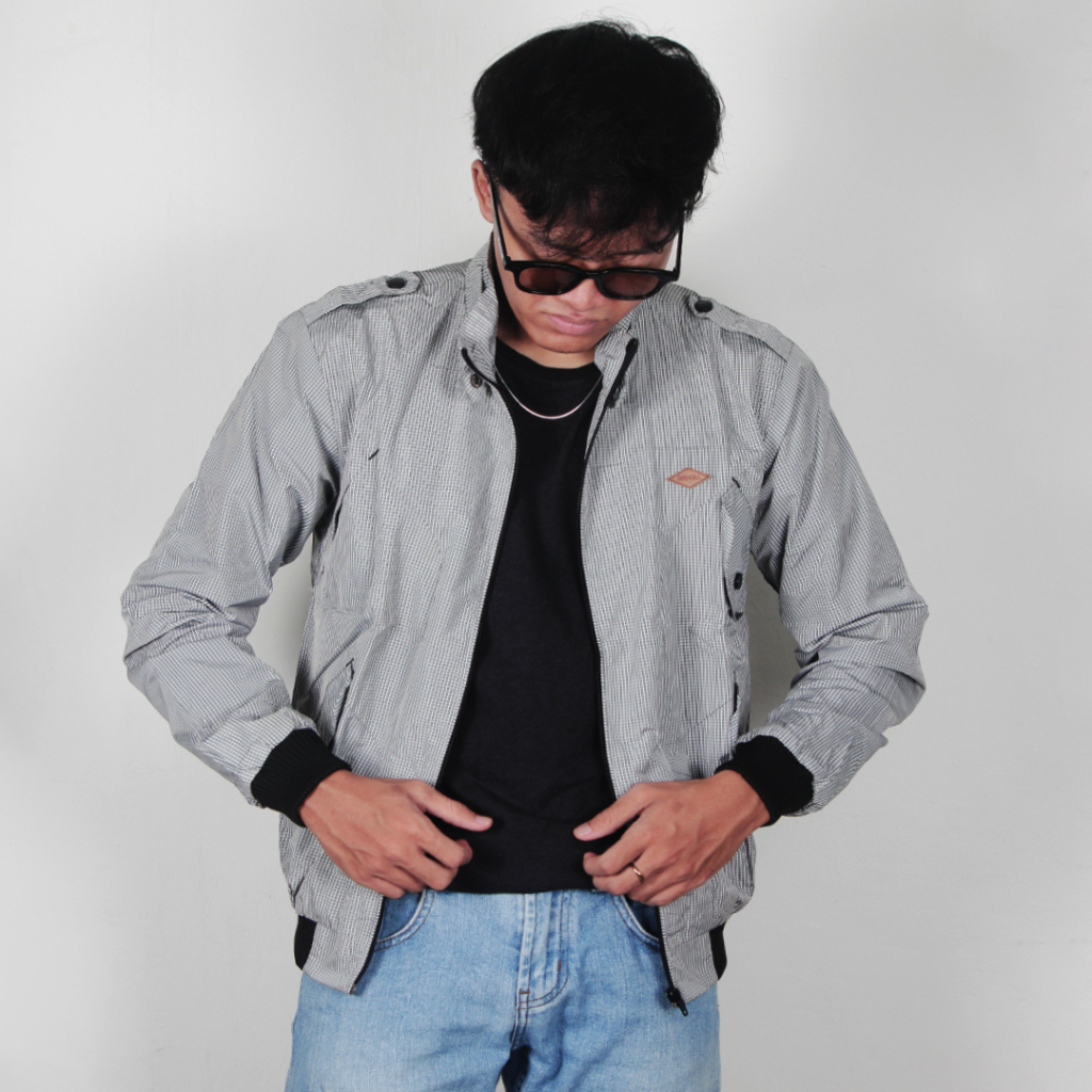 Raxzel Jaket Harrington Roadweed 8A