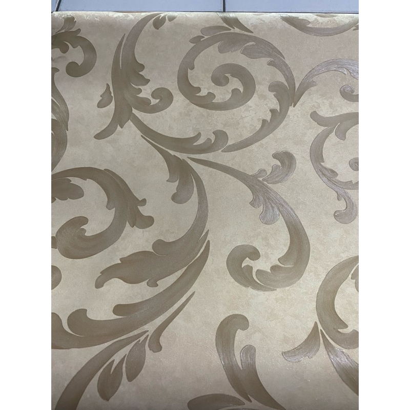 Wallpaper Dinding Vinyl Murah Motif Klasik Batik Modern Tekstur