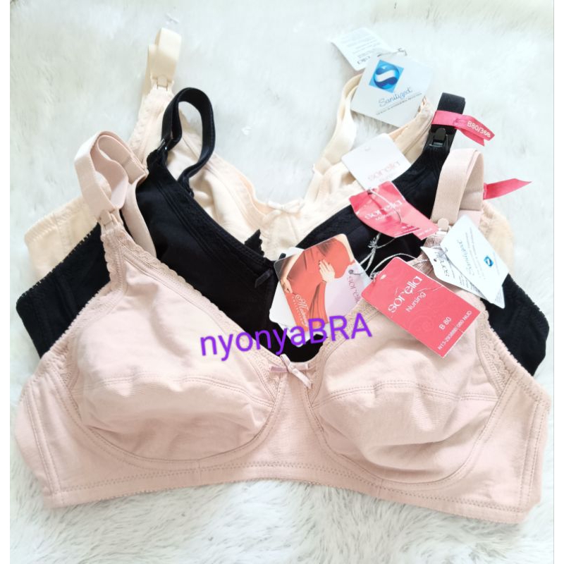 Sorella bra menyusui tanpa kawat cup B,C, 34,36,38,40, N13-29388