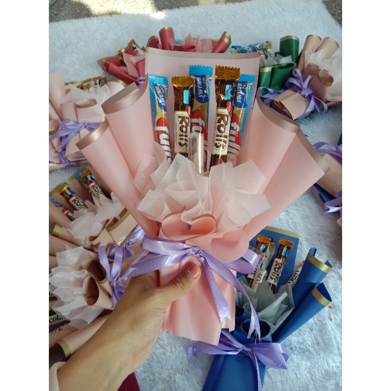 

buket snack/hampers hadiah isi snack