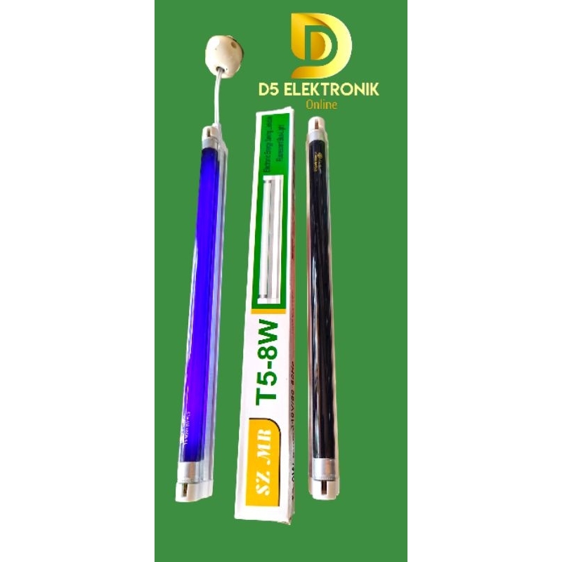 lampu uv cek duit palsu T5 8watt