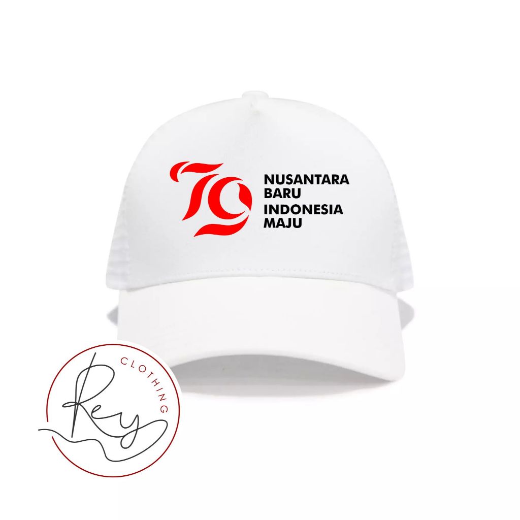 TOPI 17 AGUSTUS KEMERDEKAAN INDONESIA LOGO 79 - REY CLOTHING