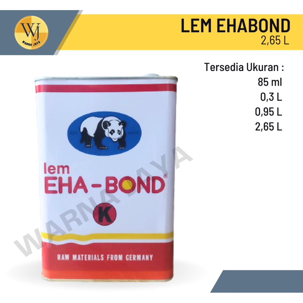 

Lem Eha Bond Merah Galon / Lem Ehabond 2,65 Liter