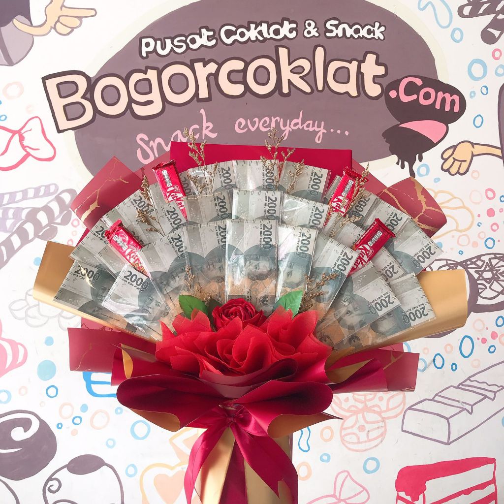 

Money Choco Bouquet Red