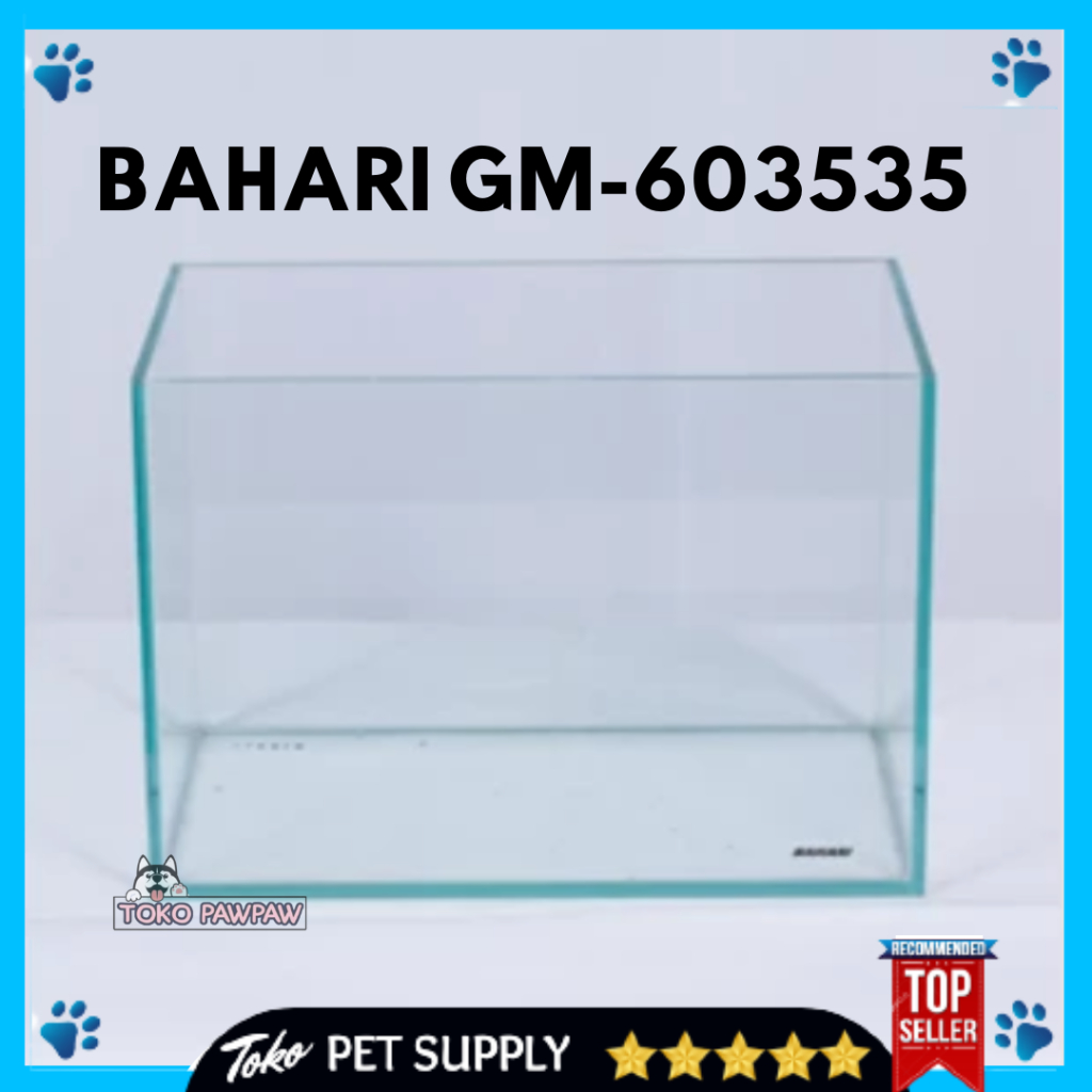 BAHARI GLASSMATE GM-603535 Aquairum Bahari Glassmate 603535 Akuarium ikan Kaca