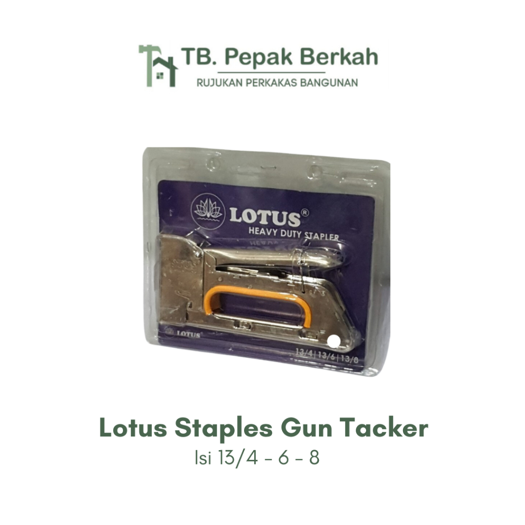 

STAPLER / STAPLES GUN LOTUS 13/4-13/6-13/8