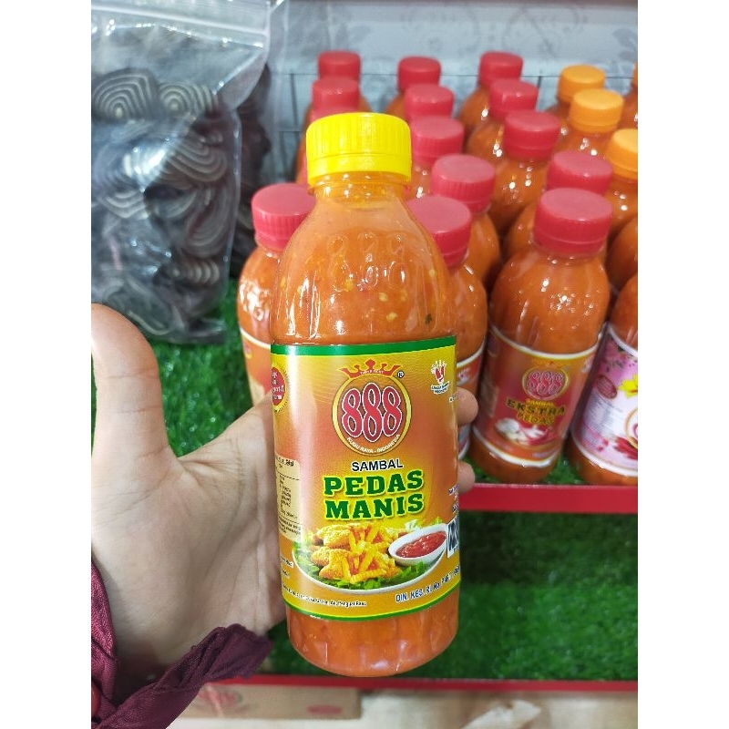 

All Fresh Halal SAMBAL PEDAS MANIS 888 350 ML