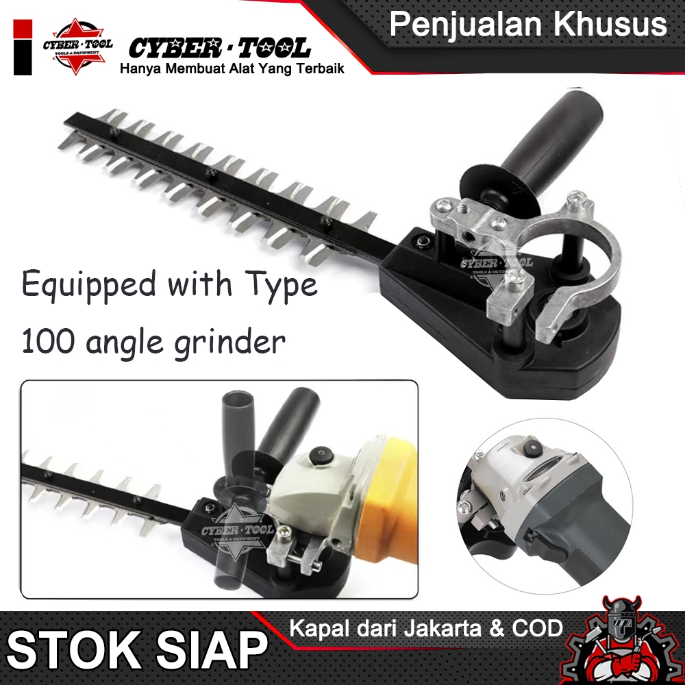 Taman Pemangkasan Alat Mesin Penggiling Sudut Adaptor Modifikasi Aksesoris Hedge Trimmer Alat Pemang