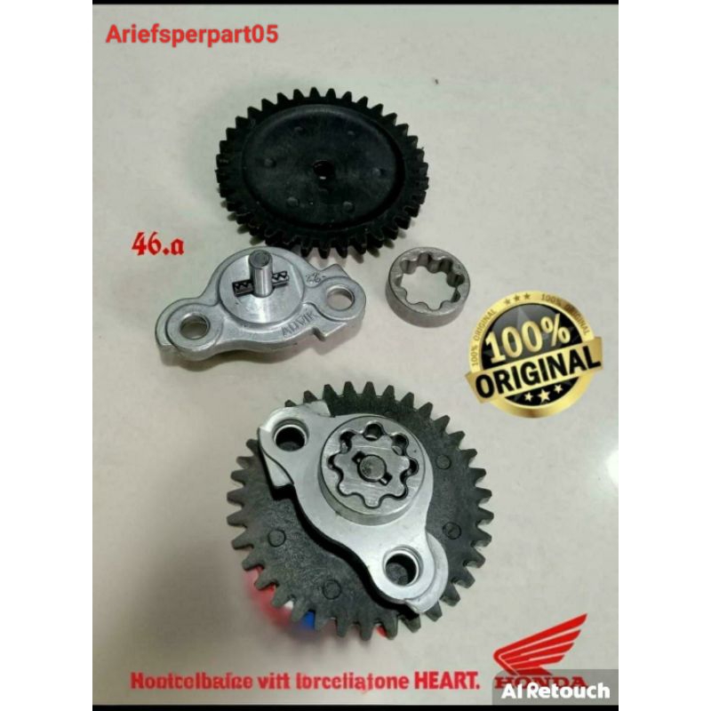 Pompa Oli Set Motor Honda Vario 125/150 PCX ADV Original